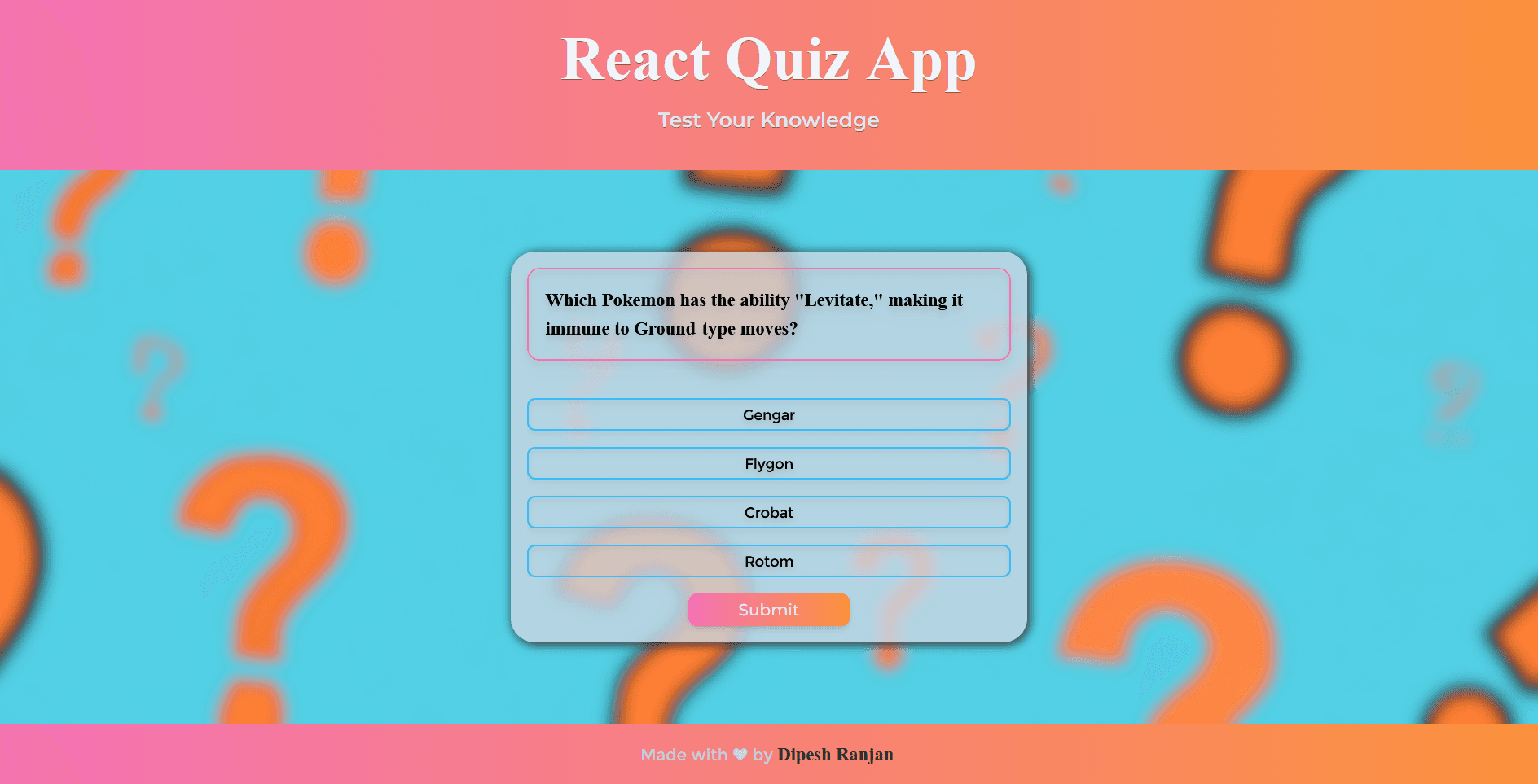 React Quiz App